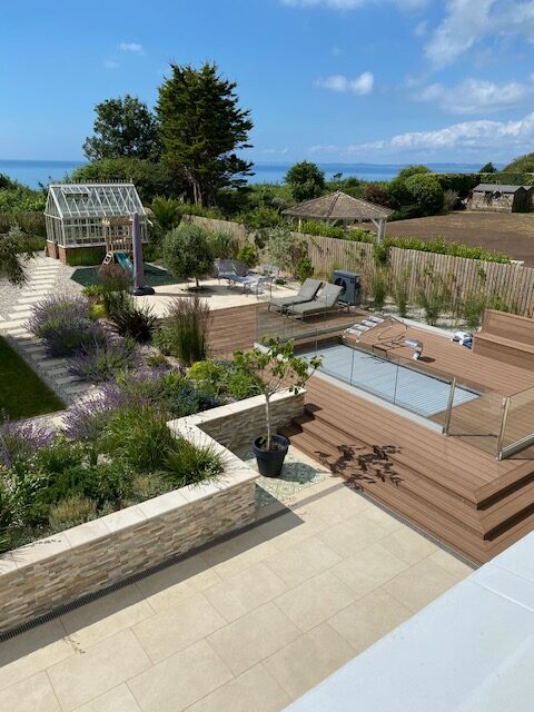 mediterranean garden design garden pool